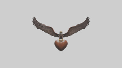 Eagle Heart 3D model