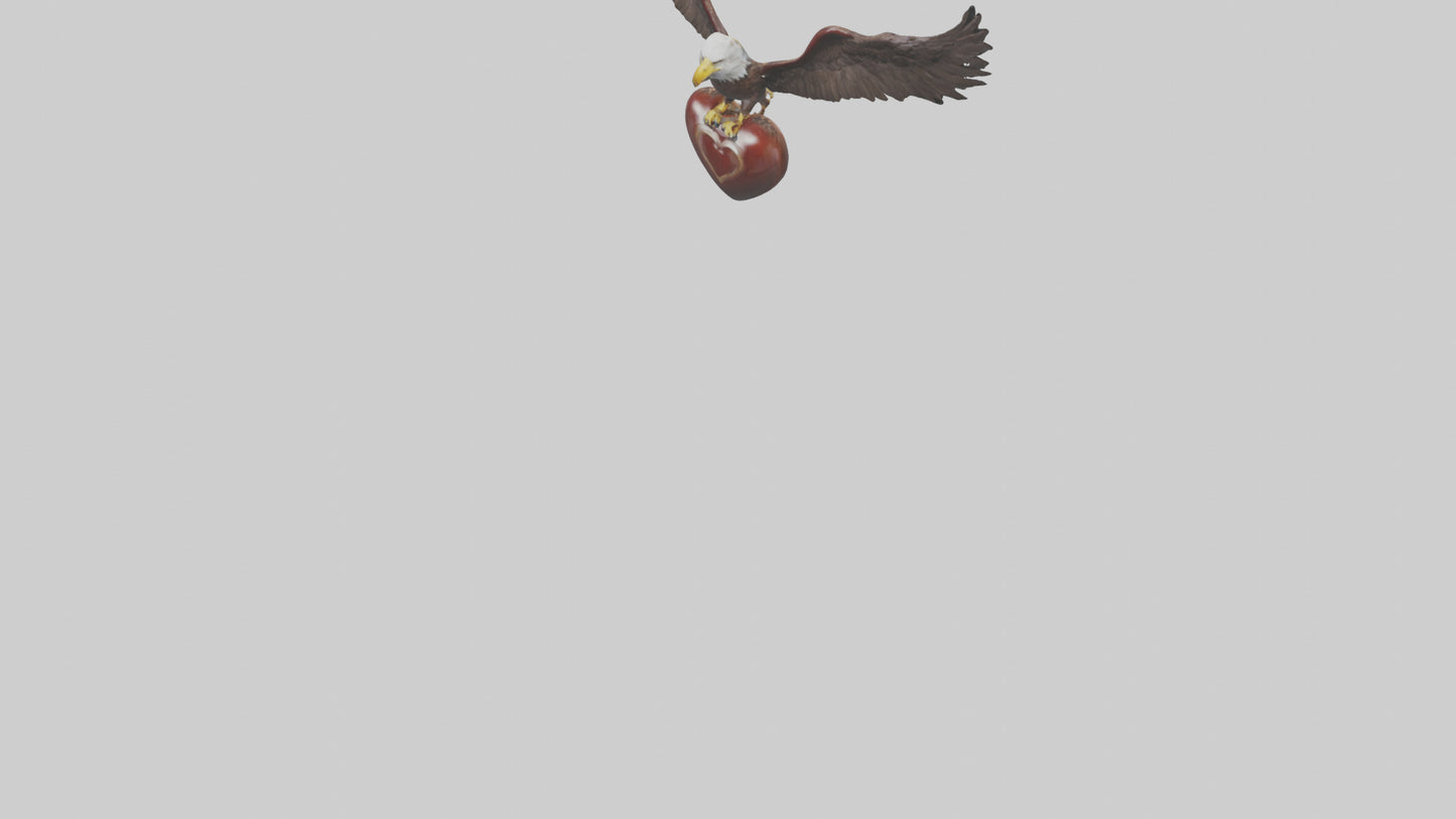Eagle Heart 3D model