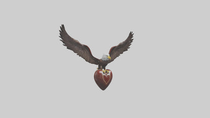 Eagle Heart 3D model