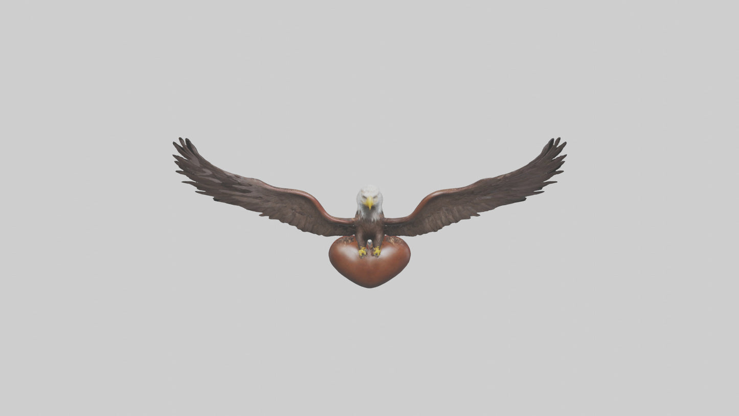 Eagle Heart 3D model