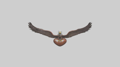 Eagle Heart 3D model