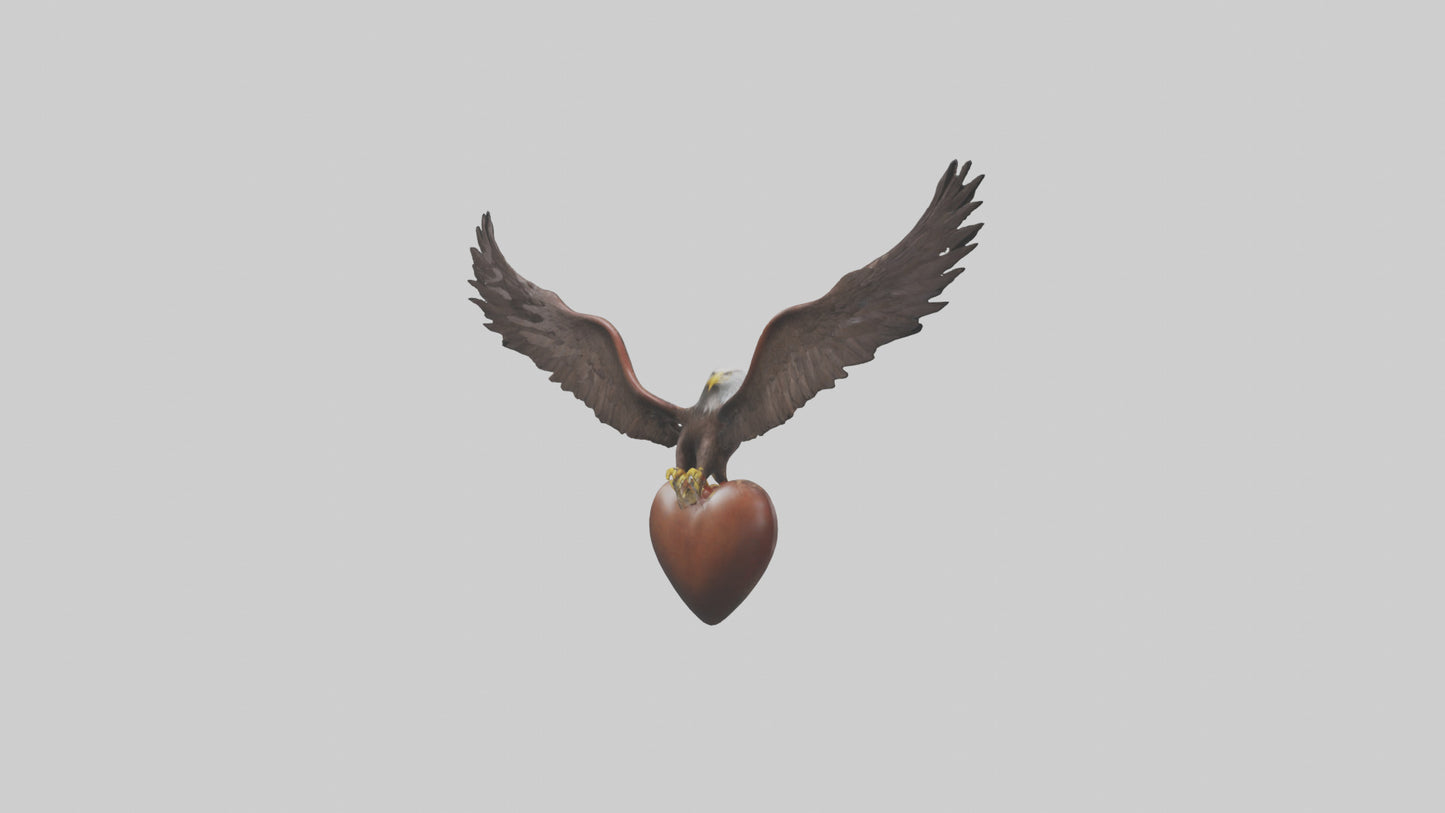 Eagle Heart 3D model