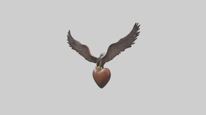 Eagle Heart 3D model