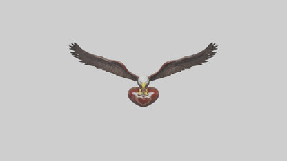Eagle Heart 3D model