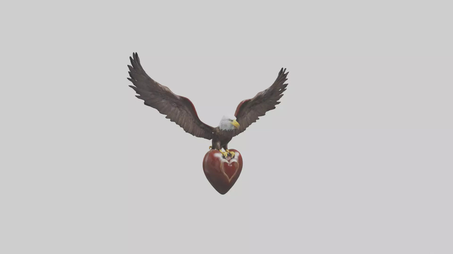 Eagle Heart 3D model