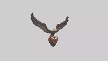 Eagle Heart 3D model