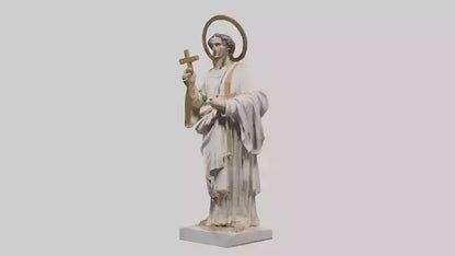 3D model Early Christian Martyr statue model VR / AR / low-poly