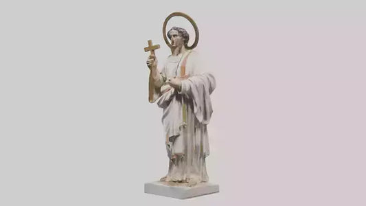 3D model Early Christian Martyr statue model VR / AR / low-poly
