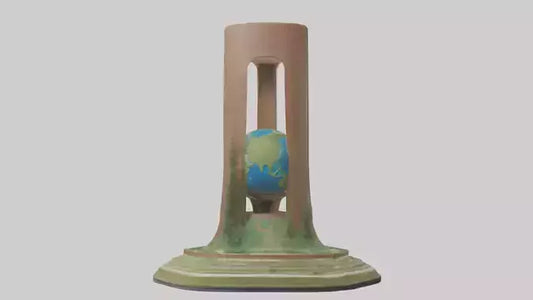 Earth Conservation Monument model VR / AR / low-poly
