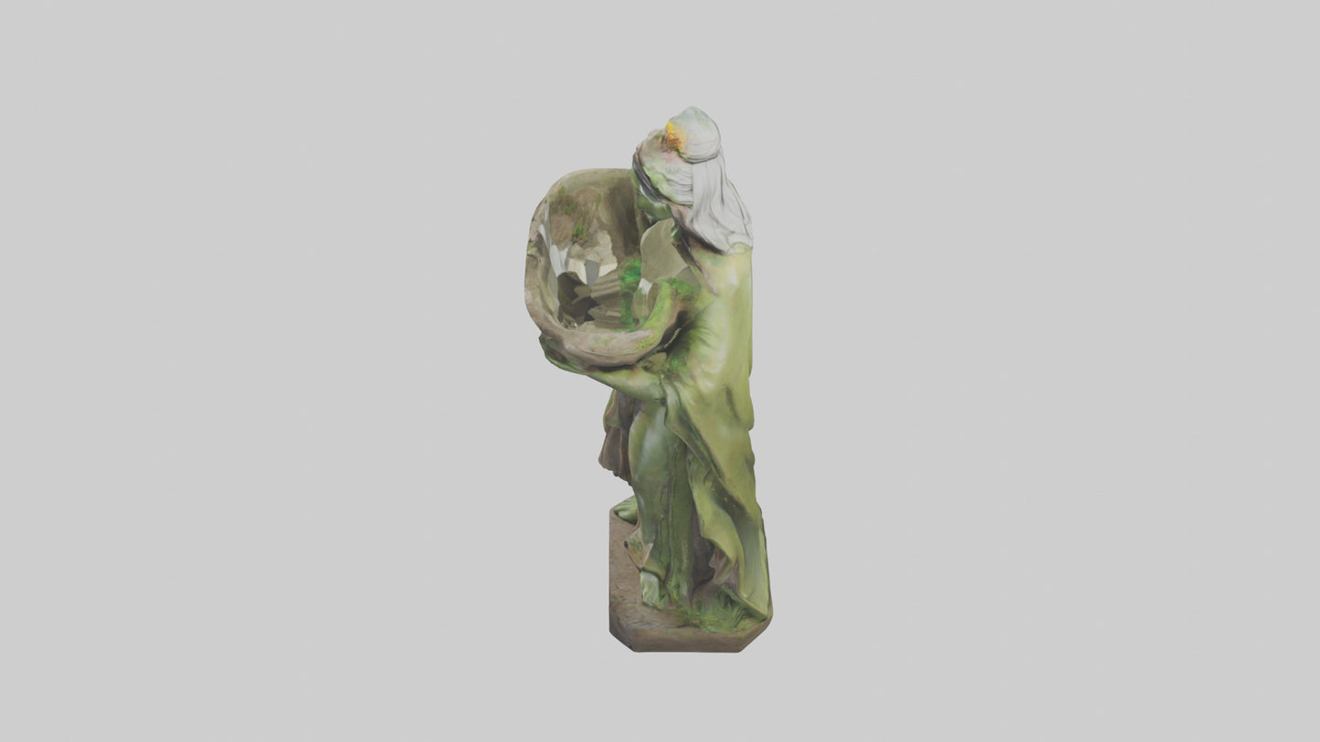 Earth Mother statue model 3D model