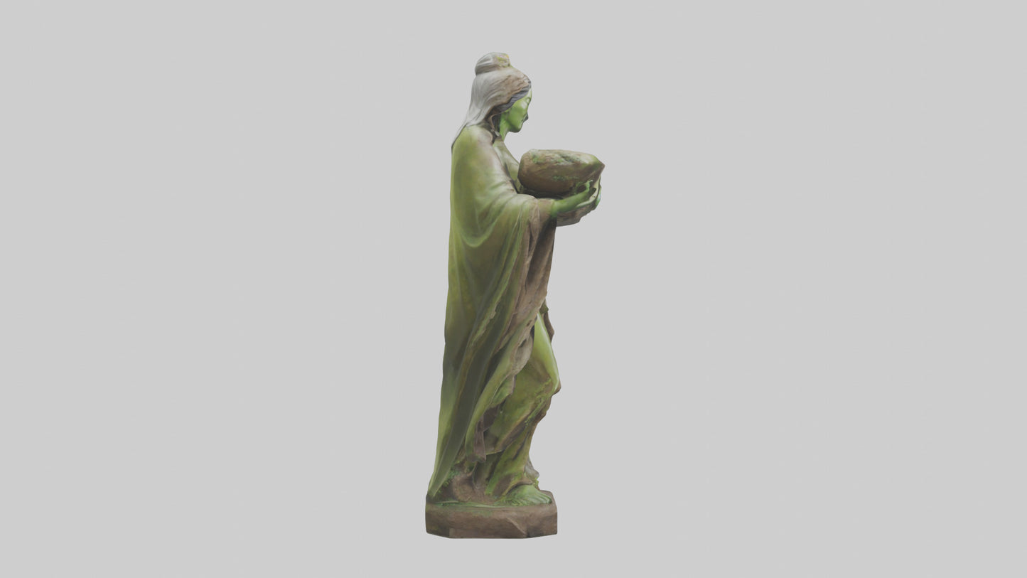 Earth Mother statue model 3D model