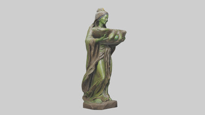 Earth Mother statue model 3D model