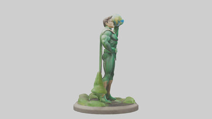 EarthFriendly Hero Statue model 3D model