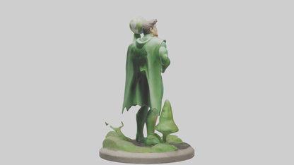 EarthFriendly Hero Statue model 3D model