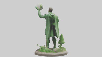 EarthFriendly Hero Statue model 3D model