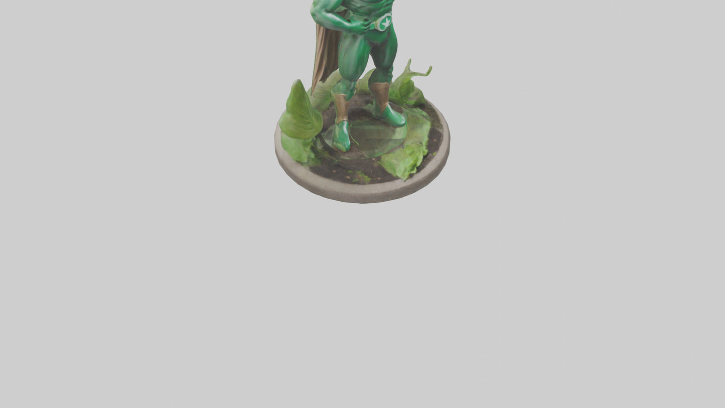 EarthFriendly Hero Statue model 3D model