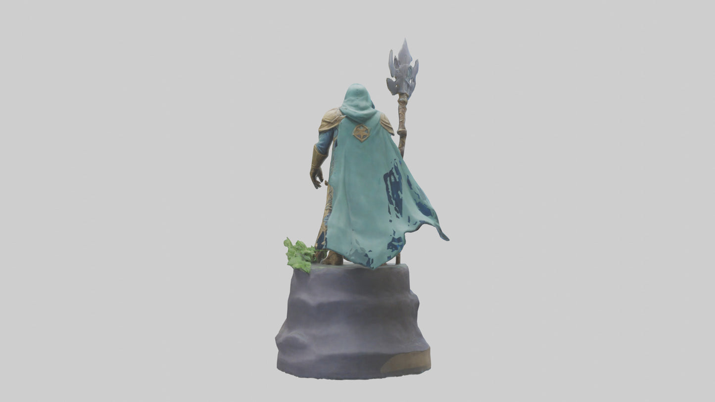 Earthkeeper Hero Statue model 3D model