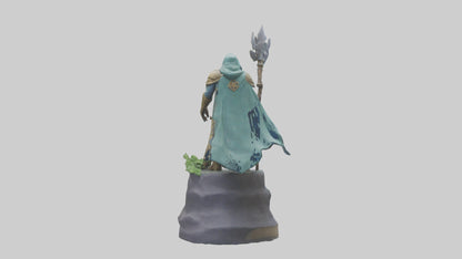 Earthkeeper Hero Statue model 3D model