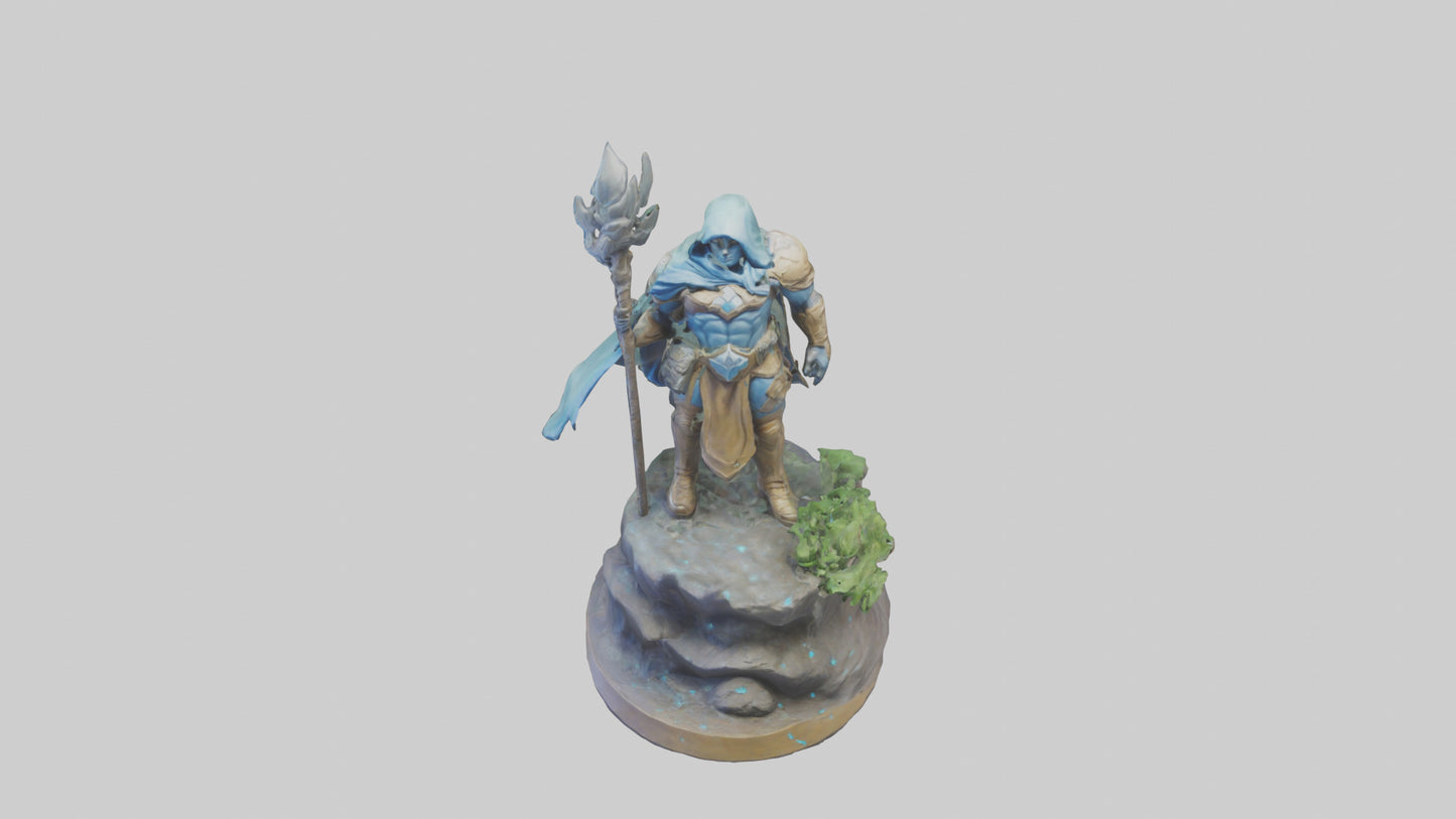 Earthkeeper Hero Statue model 3D model