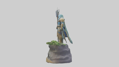 Earthkeeper Hero Statue model 3D model