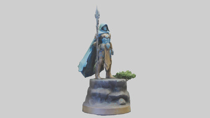 Earthkeeper Hero Statue model 3D model