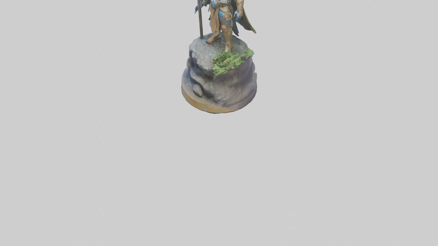Earthkeeper Hero Statue model 3D model