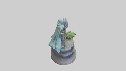 Earthkeeper Hero Statue model 3D model