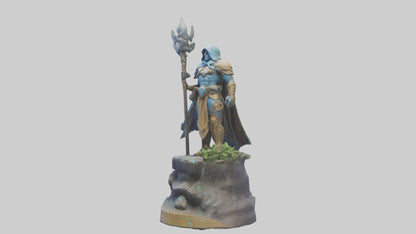 Earthkeeper Hero Statue model 3D model