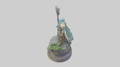 Earthkeeper Hero Statue model 3D model