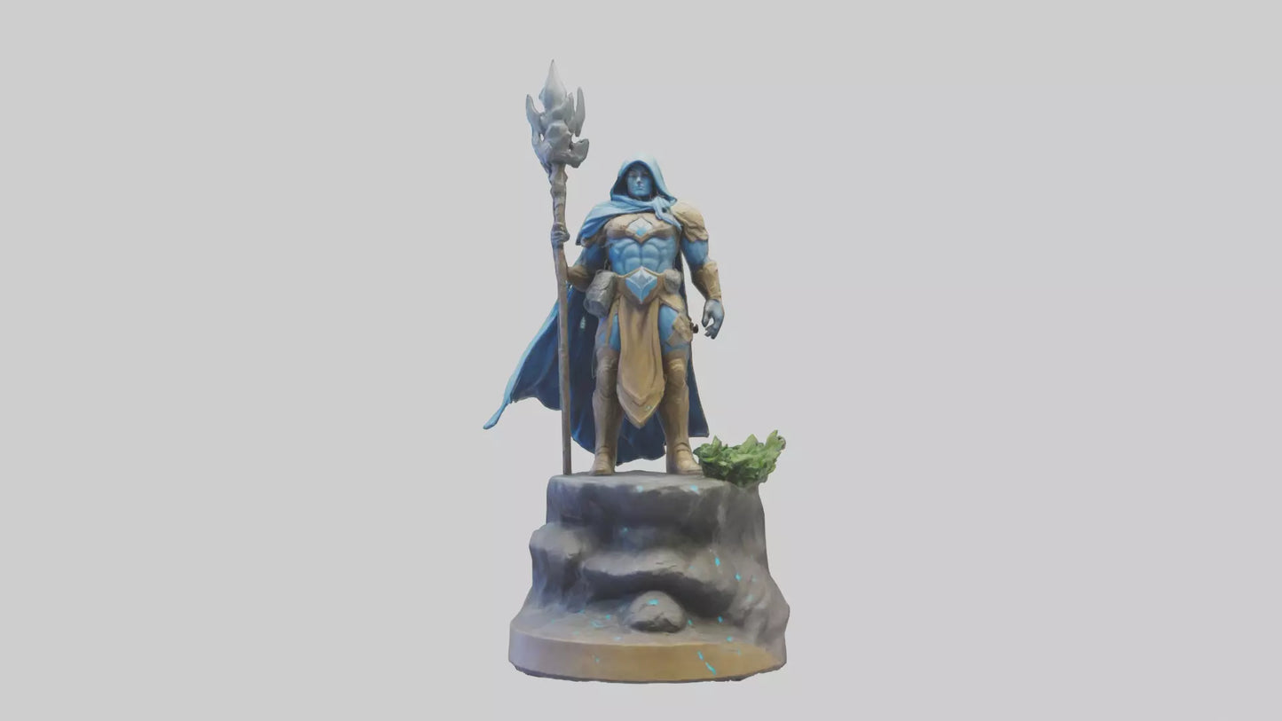 Earthkeeper Hero Statue model 3D model