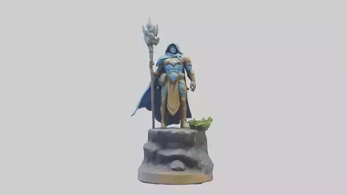 Earthkeeper Hero Statue model 3D model