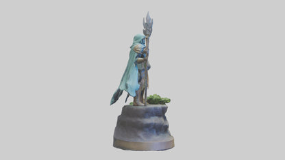 Earthkeeper Hero Statue model 3D model