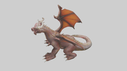 Earthquake Dragon model 3D model