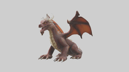 Earthquake Dragon model 3D model