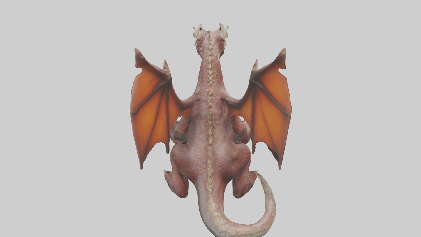 Earthquake Dragon model 3D model