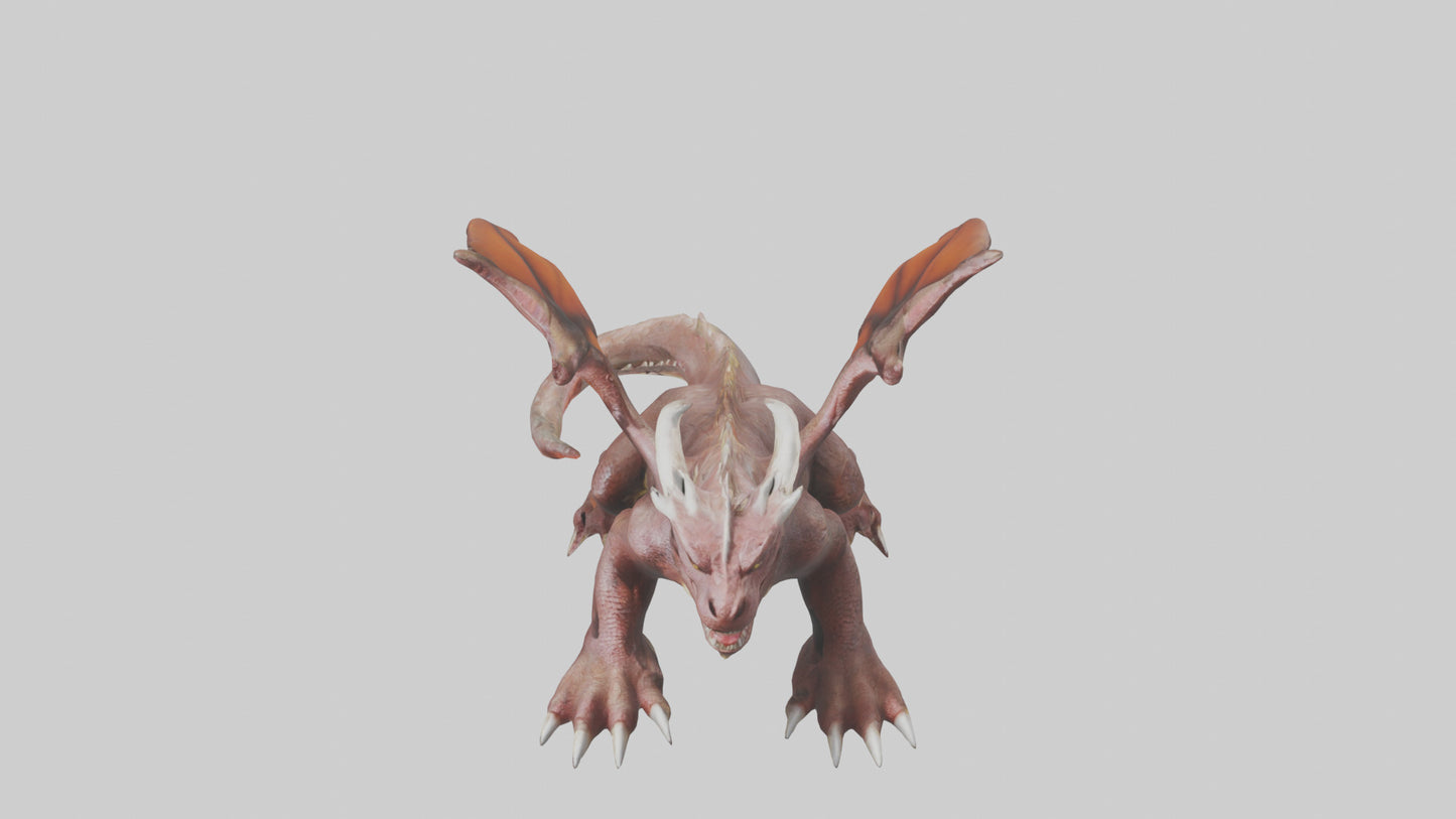 Earthquake Dragon model 3D model