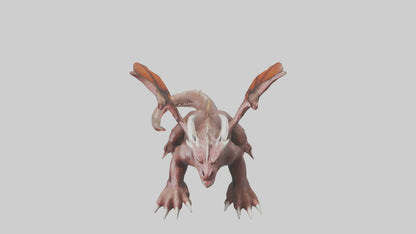 Earthquake Dragon model 3D model