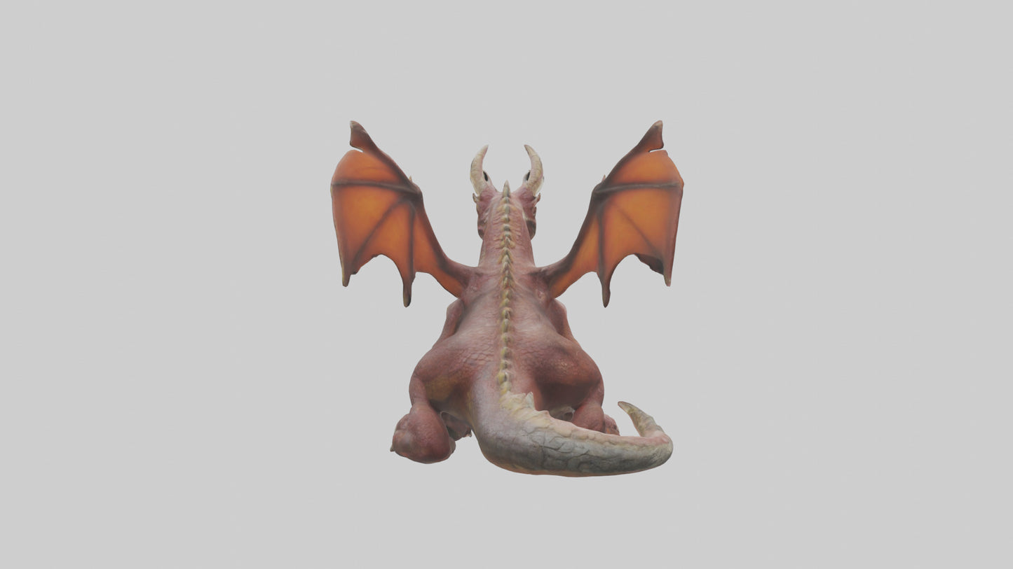 Earthquake Dragon model 3D model