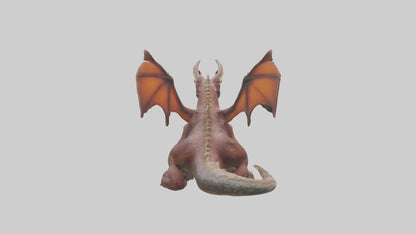 Earthquake Dragon model 3D model