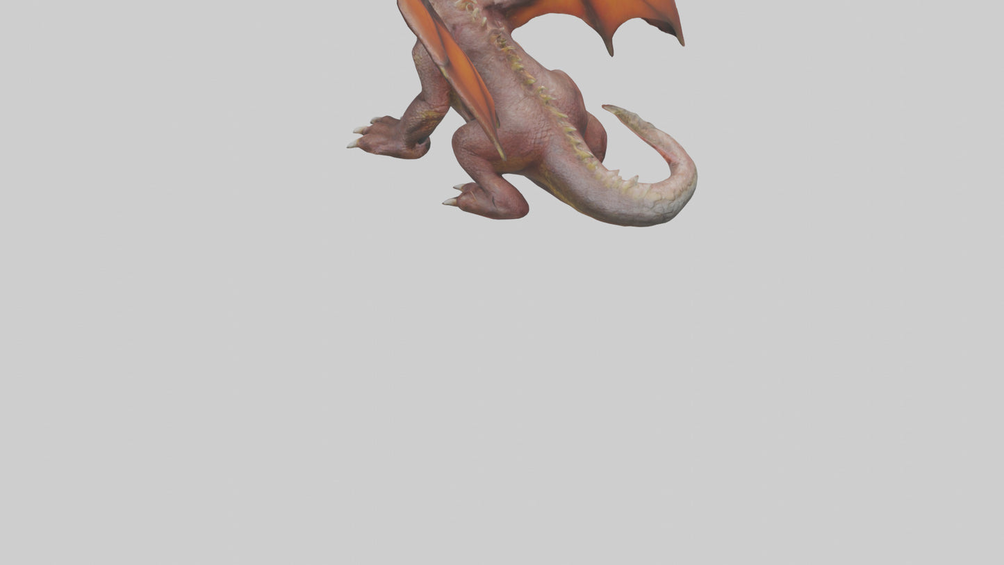 Earthquake Dragon model 3D model