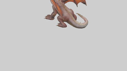 Earthquake Dragon model 3D model