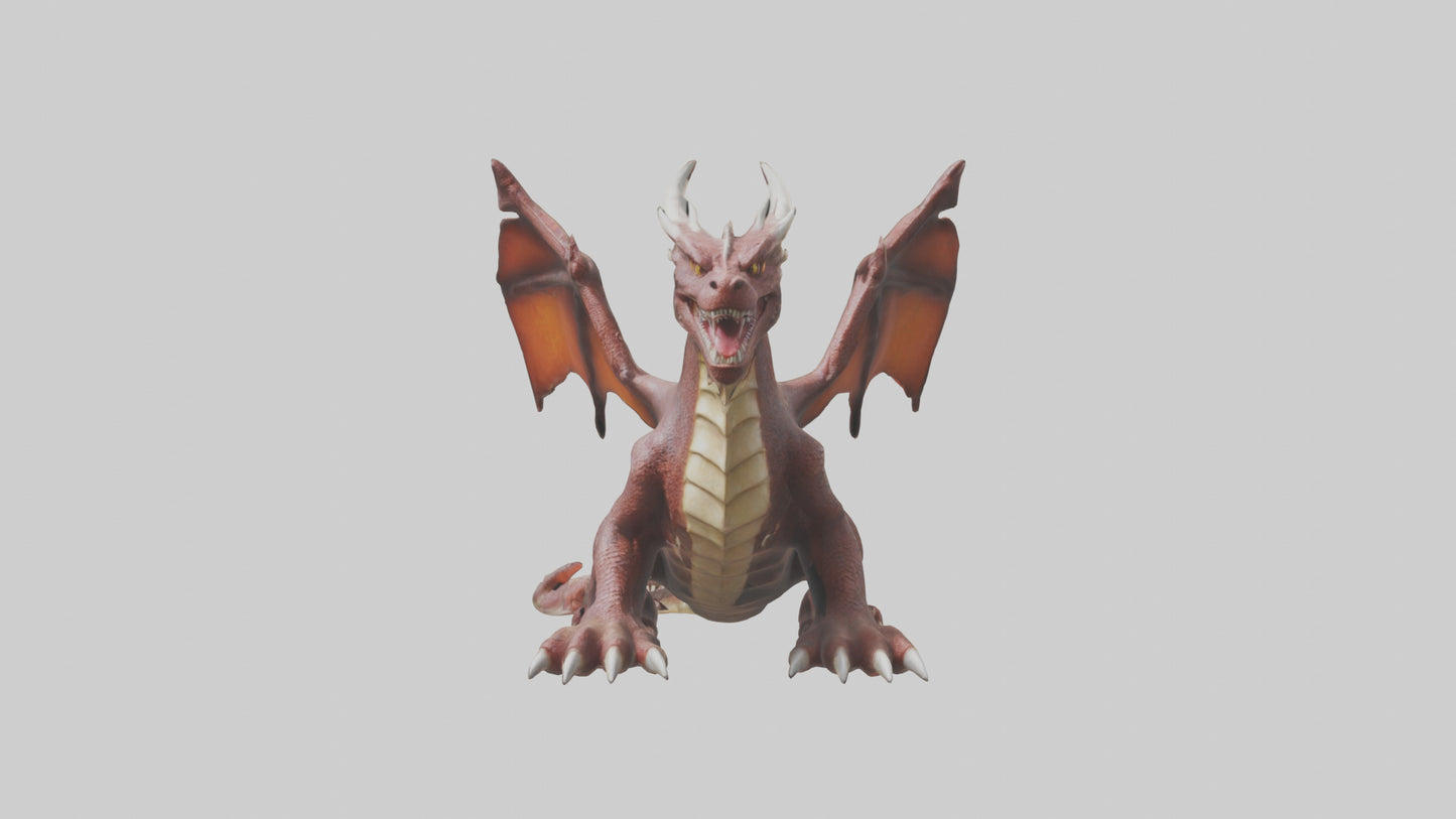 Earthquake Dragon model 3D model