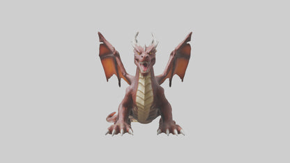 Earthquake Dragon model 3D model