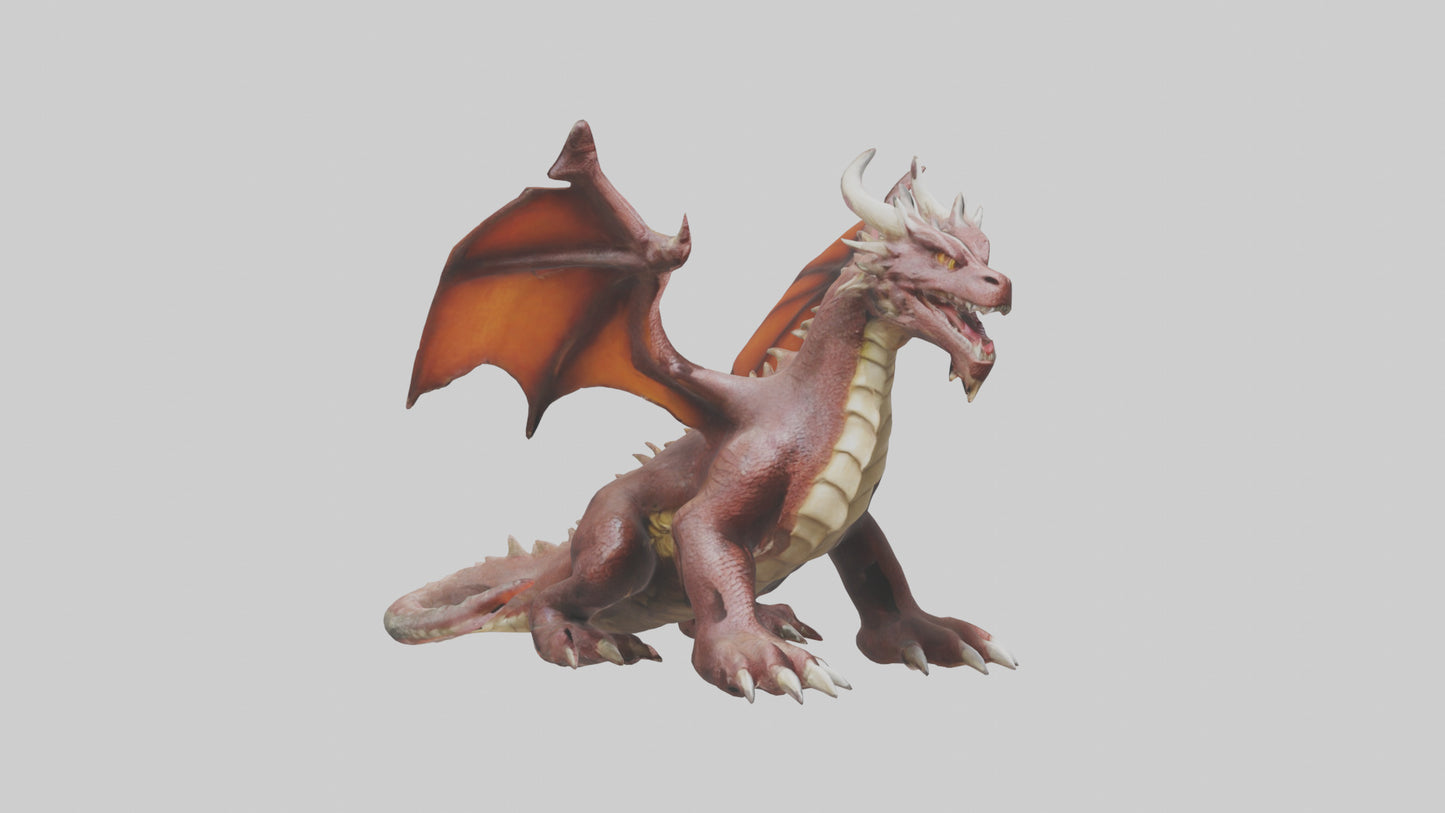 Earthquake Dragon model 3D model