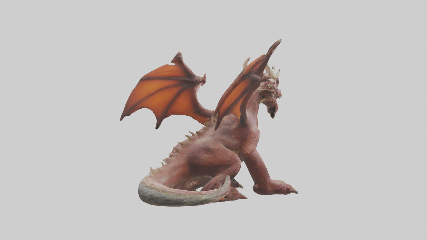 Earthquake Dragon model 3D model