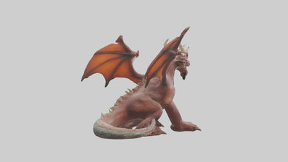 Earthquake Dragon model 3D model