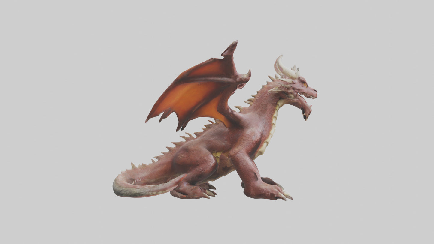 Earthquake Dragon model 3D model