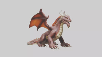 Earthquake Dragon model 3D model