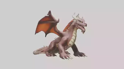 Earthquake Dragon model 3D model