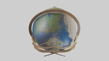 Earths Motion sculpture model VR / AR / low-poly